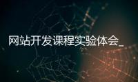 网站开发课程实验体会_(网站开发课程实验体会与收获) 